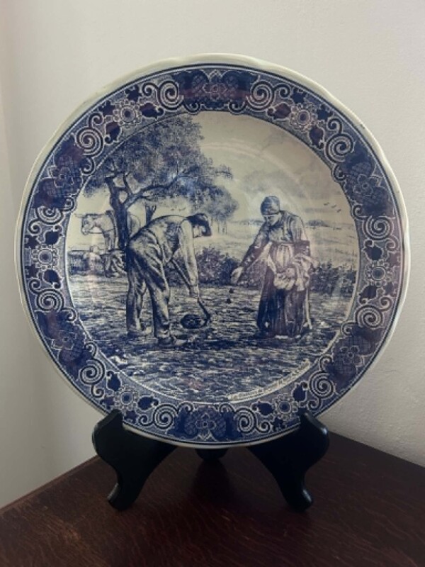 Pár tanierov v štýle Delft