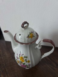 Vintage porcelánová trojdielna kávová súprava