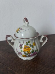 Vintage porcelánová trojdielna kávová súprava