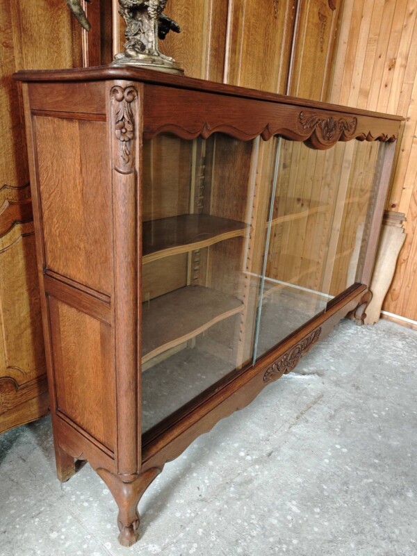 Knižnica, vitrína, polica