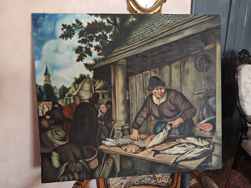 OLEJOMAĽBA „PREDAVAČKA RÝB“ 