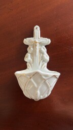 Porcelánová svätenička so zlátením