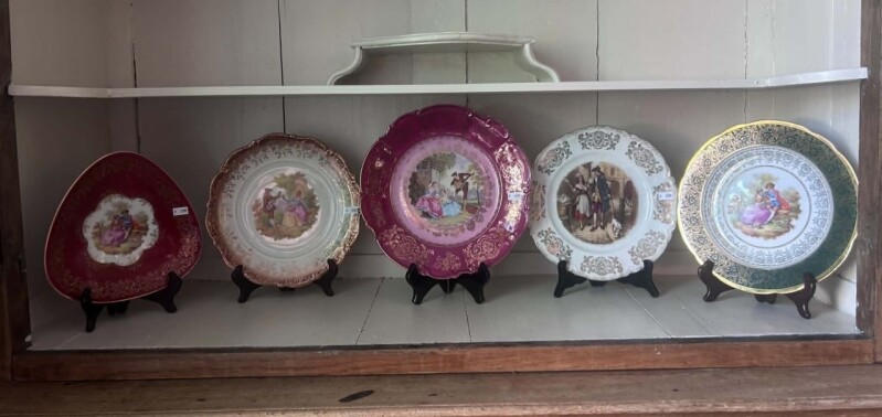 Kolekcia porcelánových tanierov Fragonard 