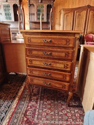 Francúzska dubová komoda – chiffonier